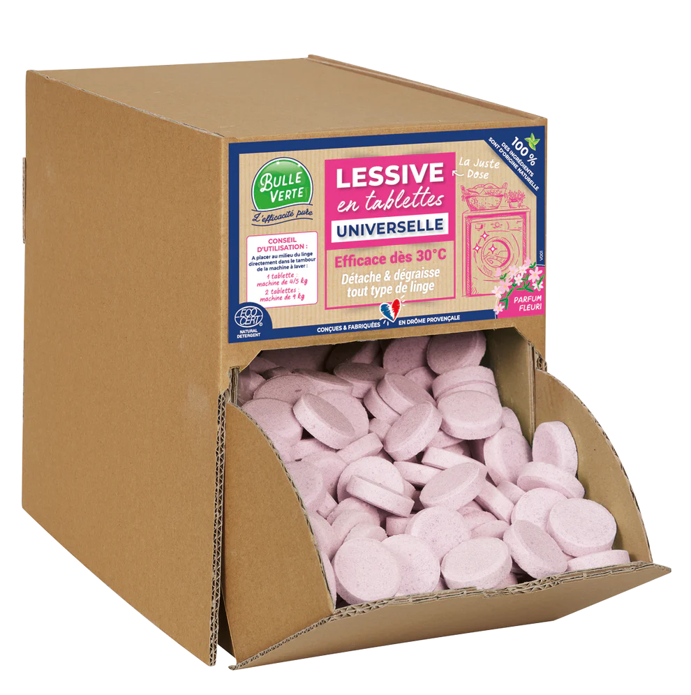 Lessive en tablettes Vrac'ment Bio